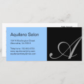 Geschenkgutschein für Salon und Wellness-Center (Vorne/Hinten)