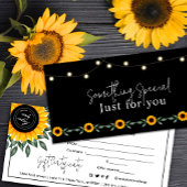 Geschenkgutschein für Sonnenblumen