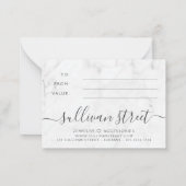 Geschenkgutschein für Sonnenblumen Mitteilungskarte (Rückseite)