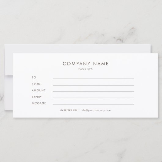 Geschenkgutschein für Stone Marble Agate (Vorderseite)