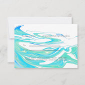 Geschenkgutschein für Türkis-Blaues Meer (Rückseite)