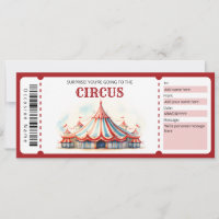 Geschenkgutschein für überraschende Circus
