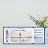 Geschenkgutschein für Überraschungen Einladung (Stehend Vorderseite)