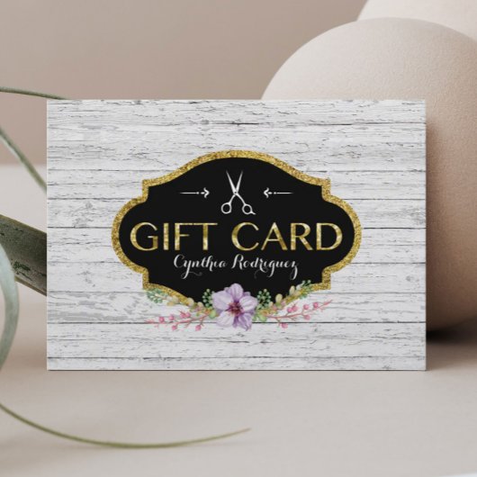 Geschenkgutschein für Vintage Haartrappe Rabattkarte