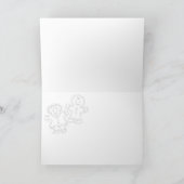 Geschenkgutschein für Weihnachtskarten Feiertagskarte (Innenseite)