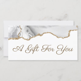 Geschenkgutschein für Weißgrau
