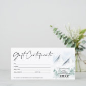 Geschenkgutschein für Winterkiefern (Stehend Vorderseite)