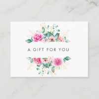Geschenkgutschein für zarter Garten Blumenrosen