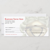 Geschenkgutschein Gold Bell Green Ribbon (Rückseite)