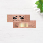 Geschenkgutschein Gold Kupfer Lashes Makeust Artis (Schreibtisch)