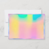 Geschenkgutschein Holograph Unicorn (Rückseite)