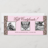 Geschenkgutschein Kirsche Blossom Massage Salon Ro (Rückseite)