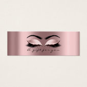 Geschenkgutschein Kleine Lashes Makeup Spark Grau (Vorderseite)