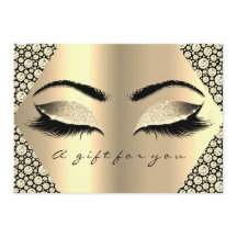 Geschenkgutschein Lash Black Diamond Schönheit Mak