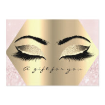 Geschenkgutschein Lash Pink Diamant Schönheitsmitt
