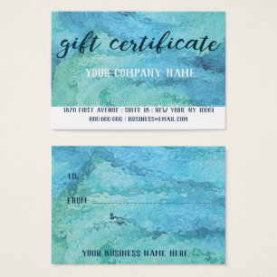 Geschenkgutschein-Mighty, 3,5" x 2,5", Standard