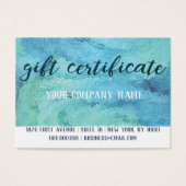 Geschenkgutschein-Mighty, 3,5" x 2,5", Standard (Vorderseite)