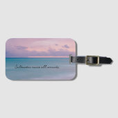 Geschenkgutschein mit Beach Foto Gepäckanhänger (Vorderseite (Horizontal))