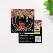 Geschenkgutschein Nail Haarschminke Tropfen Schwar (Schreibtisch)