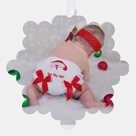 Geschenkgutschein Ornament Karte (Vorderseite)