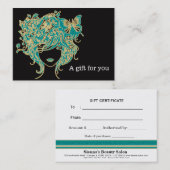 Geschenkgutschein Rabattkarte (Vorne/Hinten)