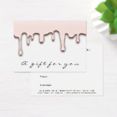 Geschenkgutschein Rose Rosa Makeup Haar Nägel Trop (Schreibtisch)