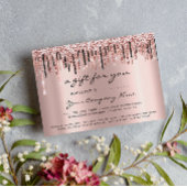 Geschenkgutschein Schönheit Moderne Rose Tropfen