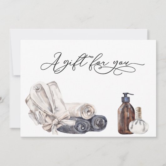 Geschenkgutschein Tag Wellness-Center Salon Massag (Vorderseite)