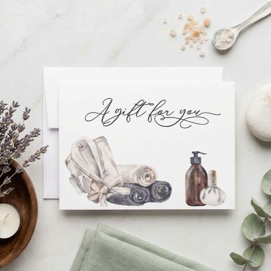 Geschenkgutschein Tag Wellness-Center Salon Massag