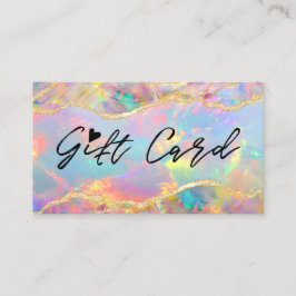 Geschenkgutschein Visitenkarte