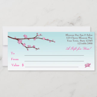 Geschenkgutschein von Cherry Blossom