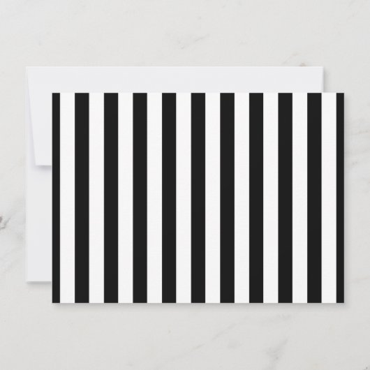 Geschenkgutschein von Luxe Bold Black and White St (Rückseite)