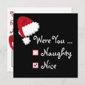 Geschenkgutschein von Naughty und Nice (Vorne/Hinten)
