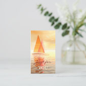 Geschenkgutschein-Vorlage Geschäftskarte Rabattkarte (Stehend Vorderseite)