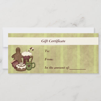 Geschenkgutschein-Weihnachts-Business-Rackkarte