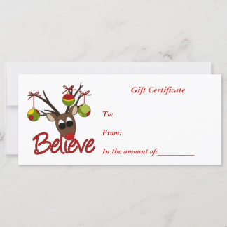 Geschenkgutschein-Weihnachts-Business-Rackkarte
