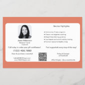 Geschenkgutschein-Werbeaktion für die gesamte Fitn Flyer (Hinten)