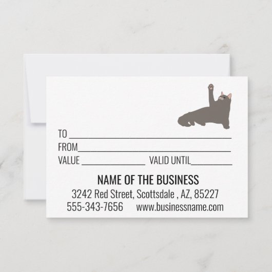 Geschenkgutscheine (Rückseite)