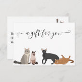 Geschenkgutscheine (Vorne/Hinten)