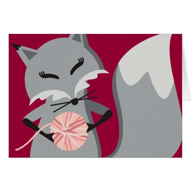 Geschenkgutscheine aus Stricknadeln für den Farbfo (Vorderseite (Horizontal))