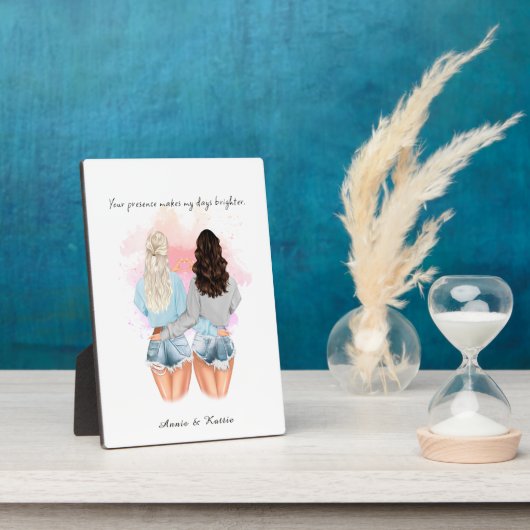 Geschenkgutscheine Freundschaft, Personalisierte B Fotoplatte (Seite)