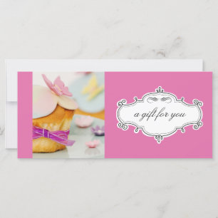 Geschenkgutscheine für Bäckereien oder Cupcake
