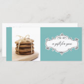 Geschenkgutscheine für Bäckereien oder Kochgeschen (Vorne/Hinten)