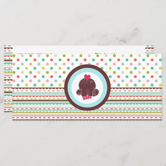 Geschenkgutscheine für Bäckereien oder Kuchen (Vorne/Hinten)