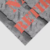 Geschenkgutscheine für benutzerdefinierte Altersvo Seidenpapier (Ausschnitt)