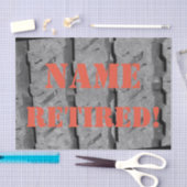 Geschenkgutscheine für benutzerdefinierte Altersvo Seidenpapier (Handwerk)