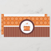 Geschenkgutscheine für Cupcake Shop oder Bäckerei (Vorne/Hinten)