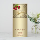 Geschenkgutscheine für Firmenfeiertage (Stehend Vorderseite)