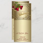 Geschenkgutscheine für Firmenfeiertage (Vorne/Hinten)