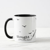 Geschenkgutscheine für Kriminelle und Vögel Tasse (Links)